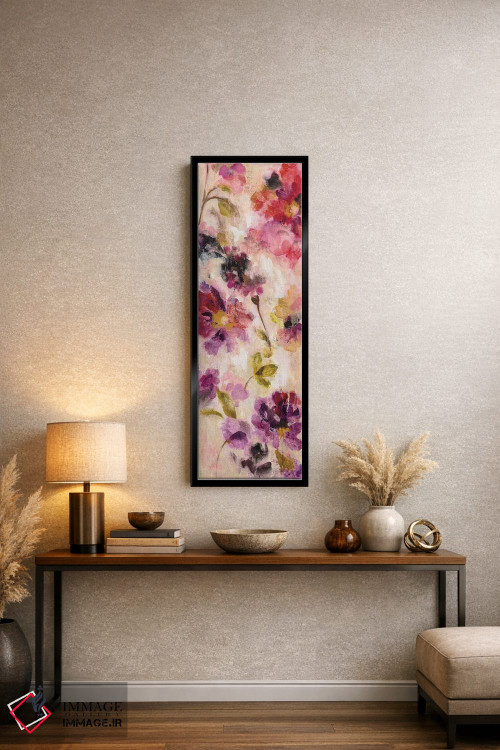 تابلو دکوراتیو گل های شاداب و فراوان II اثر سیلویا واسیلیوا - D2B