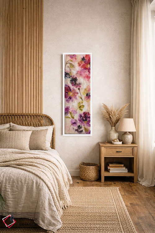 تابلو دکوراتیو گل های شاداب و فراوان II اثر سیلویا واسیلیوا - D3W