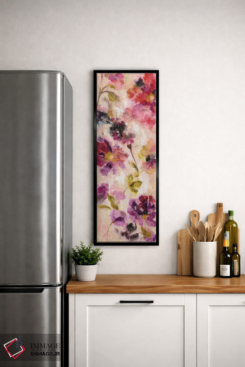 تابلو دکوراتیو گل های شاداب و فراوان II اثر سیلویا واسیلیوا - D5B