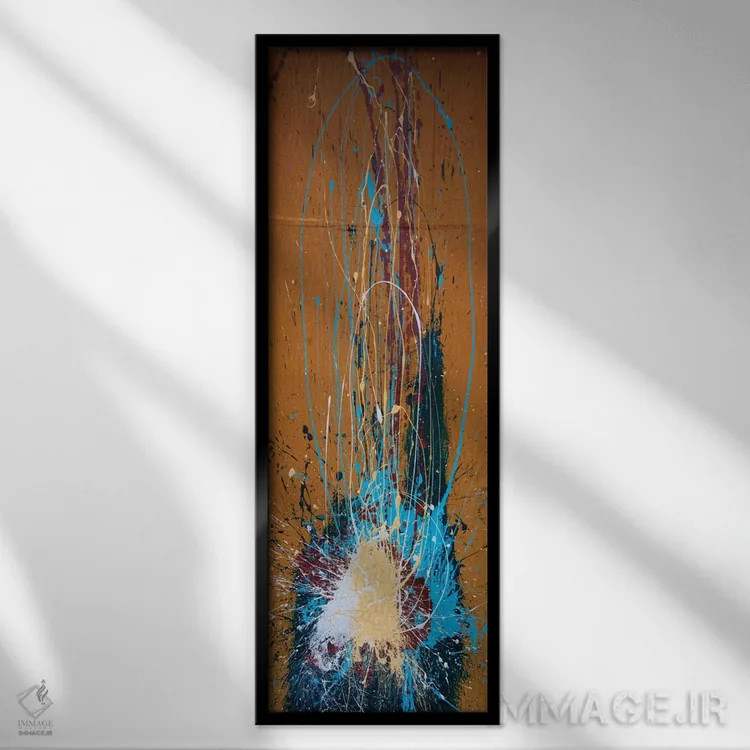 تابلو دکوراتیو رهایی! دو اثر شاون جیکوبز - نمای قابدار مشکی