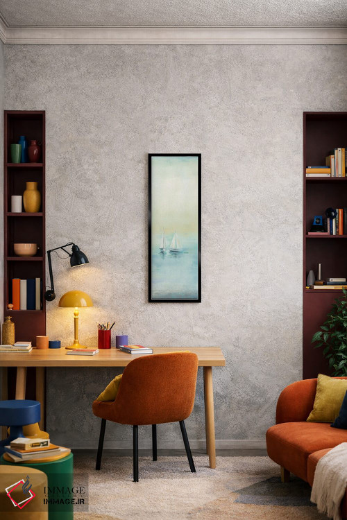 تابلو دکوراتیو دریای صبحگاهی II اثر سیلویا واسیلیوا - D4B