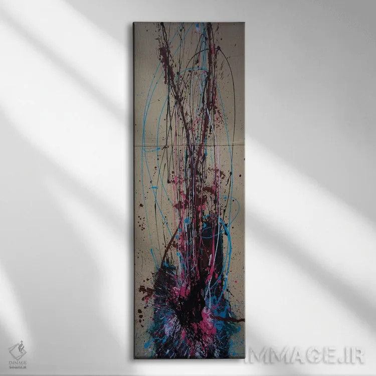 تابلو دکوراتیو رهایی! یک اثر شاون جیکوبز - نمای روبهرو روی دیوار