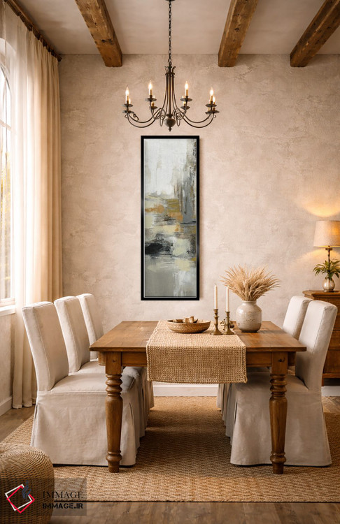 تابلو دکوراتیو گدازه و بخار II اثر سیلویا واسیلیوا - D5B