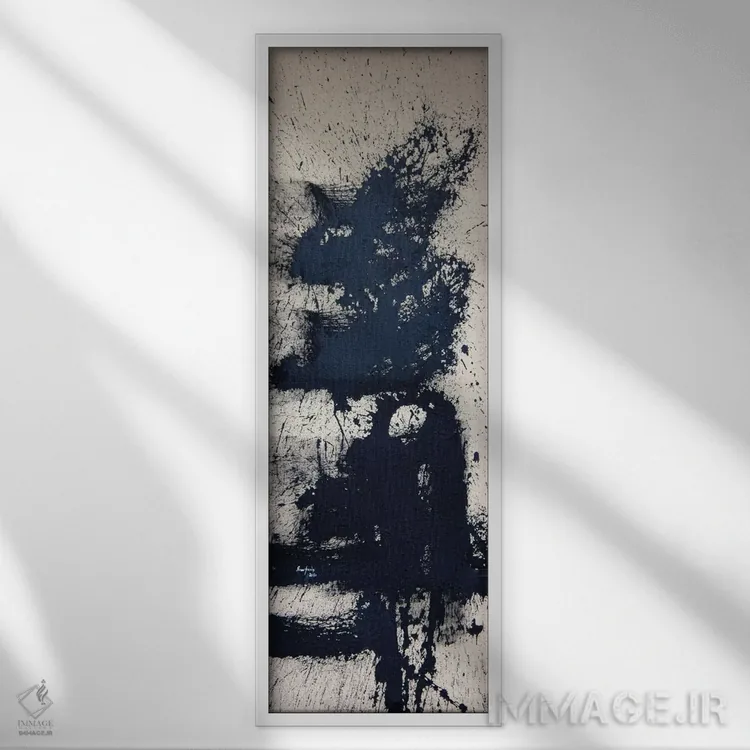 تابلو دکوراتیو غفلت اثر شاون جیکوبز - نمای قابدار سفید