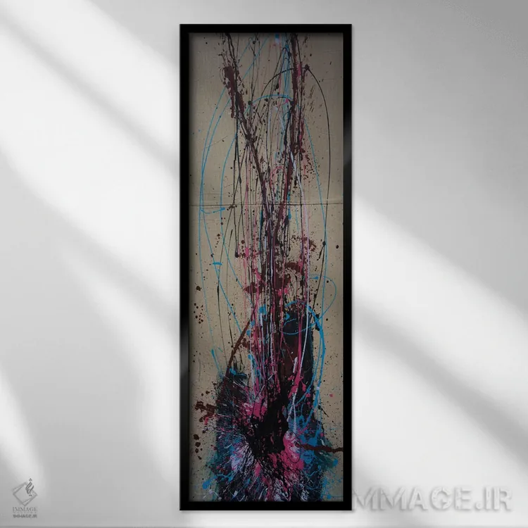 تابلو دکوراتیو رهایی! یک اثر شاون جیکوبز - نمای قابدار مشکی