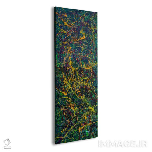 تابلو دکوراتیو خون در چمن اثر شاون جیکوبز - نمای پرسپکتیو محصول