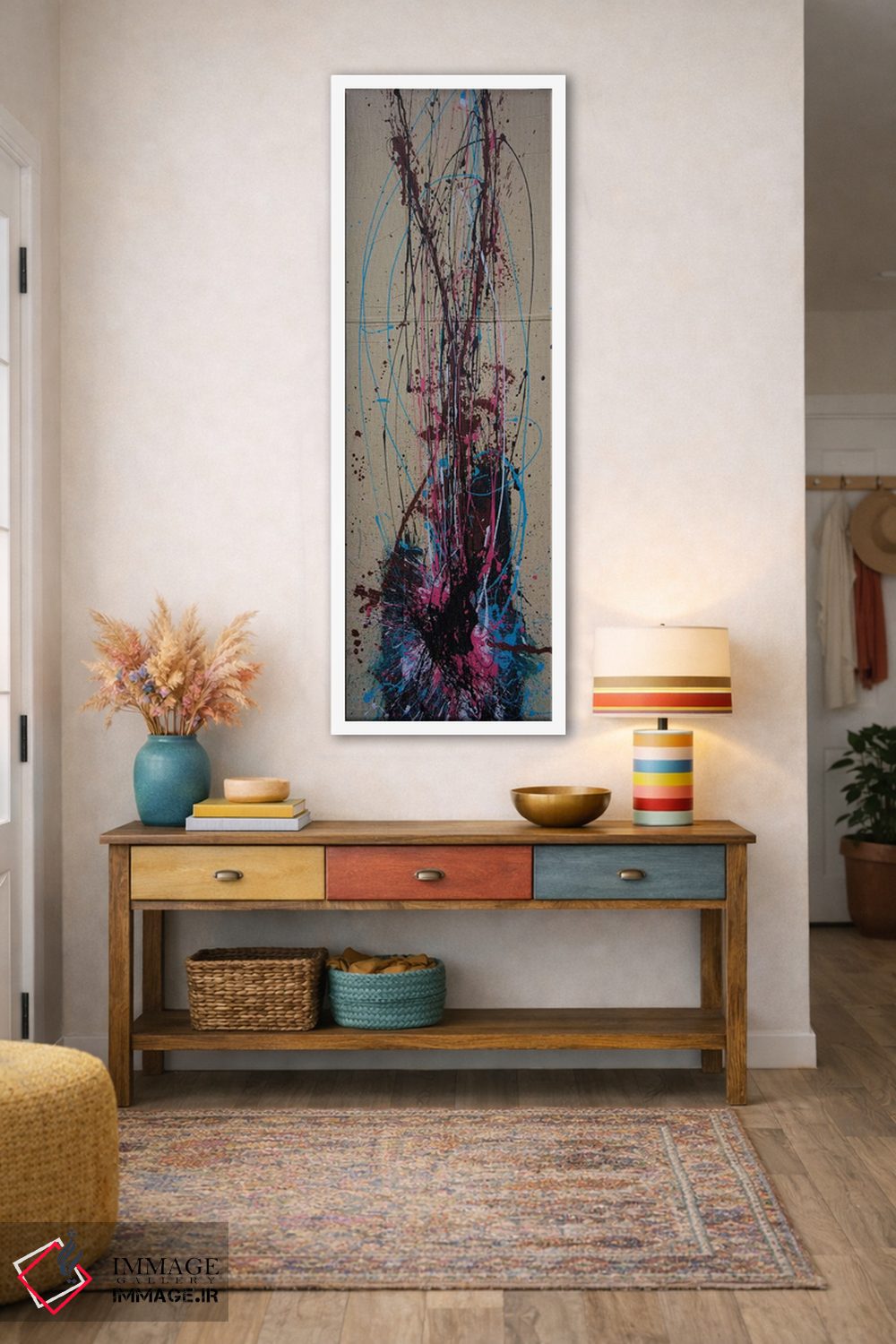 تابلو دکوراتیو رهایی! یک اثر شاون جیکوبز - D1W