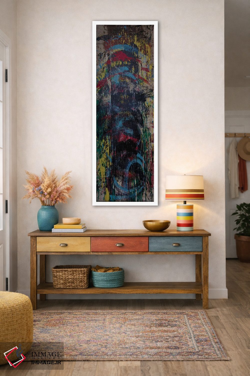 تابلو دکوراتیو دوقطبی اثر شاون جیکوبز - D1W