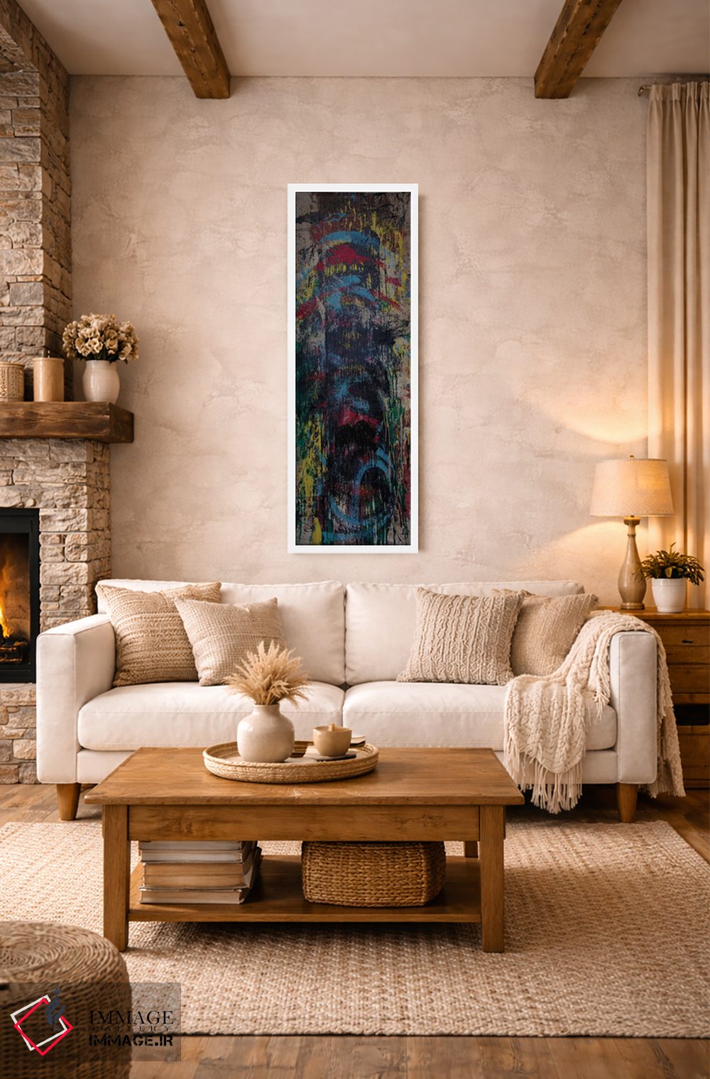 تابلو دکوراتیو دوقطبی اثر شاون جیکوبز - D2W