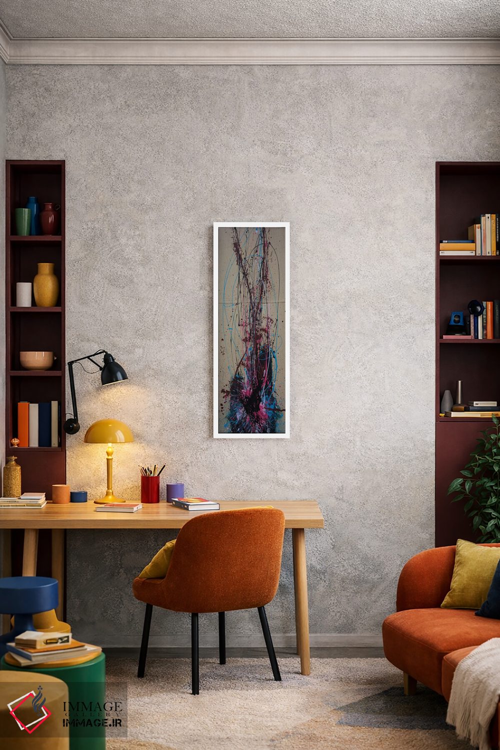 تابلو دکوراتیو رهایی! یک اثر شاون جیکوبز - D3W