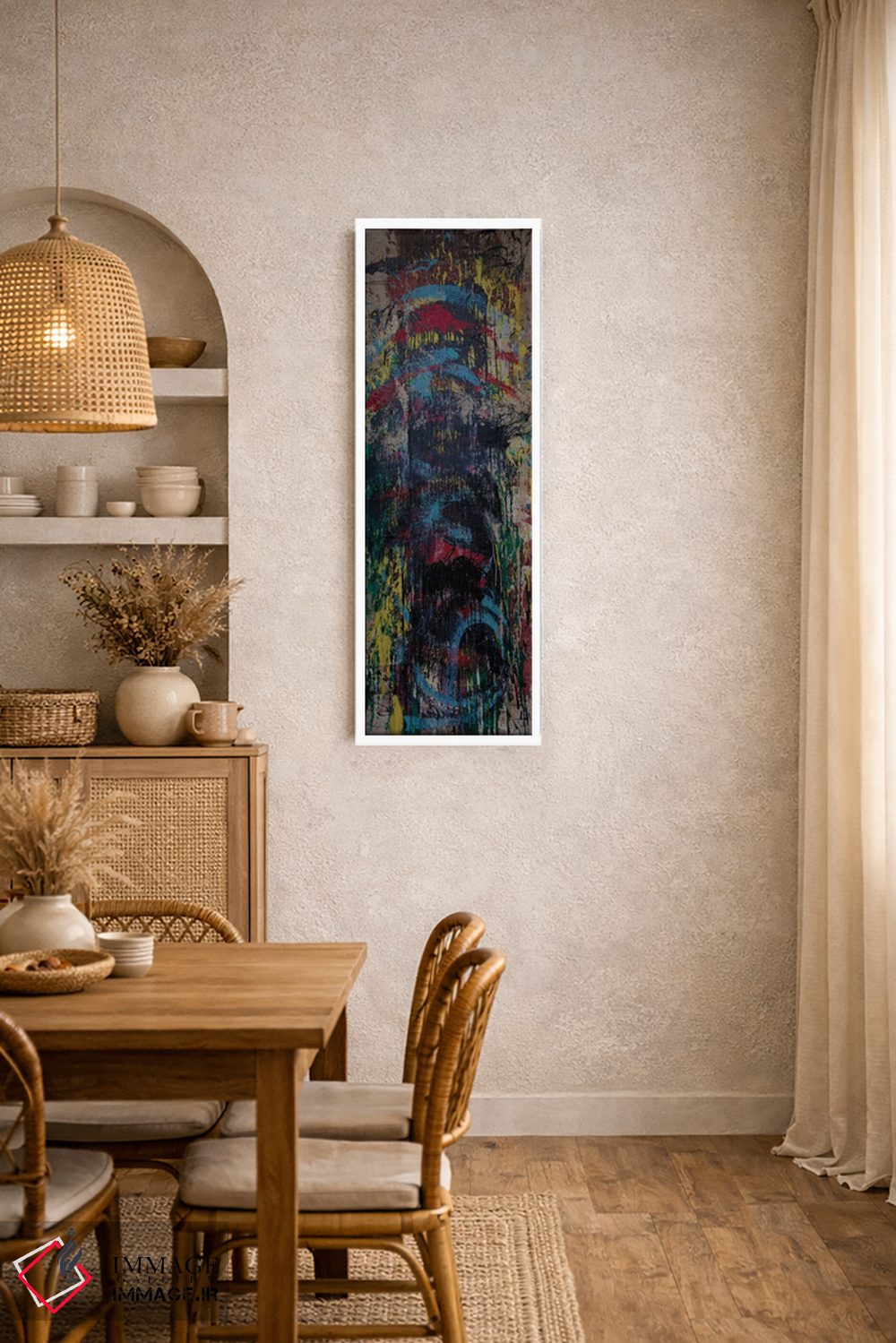 تابلو دکوراتیو دوقطبی اثر شاون جیکوبز - D4W