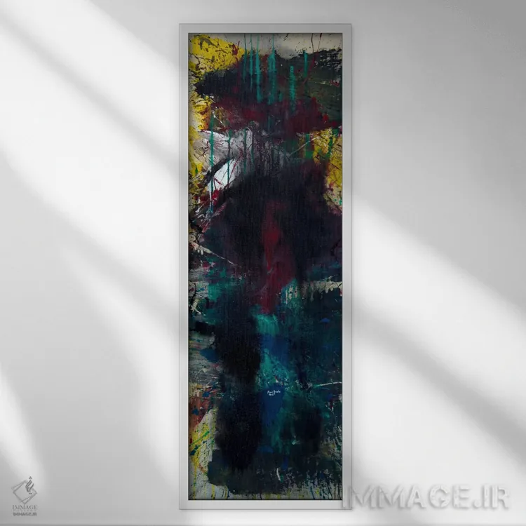 تابلو دکوراتیو ۱۲۲۰۰۷۲ اثر شاون جیکوبز - نمای قابدار سفید