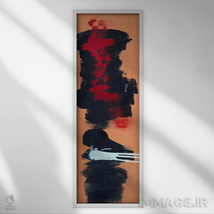 تابلو دکوراتیو ۱۱۲۰۰۷۱ اثر شاون جیکوبز - نمای قابدار سفید