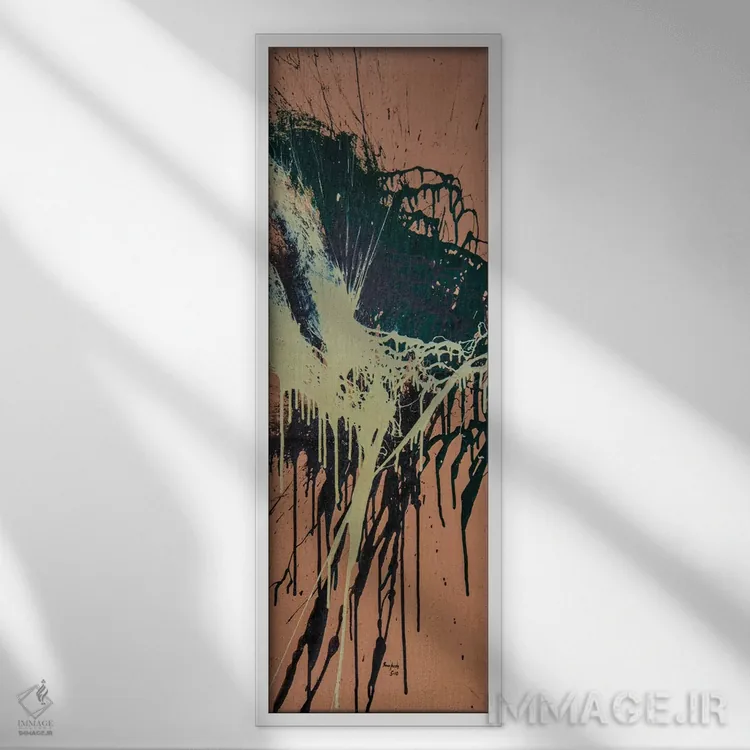 تابلو دکوراتیو ۵۲۰۱۰۲ اثر شاون جیکوبز - نمای قابدار سفید