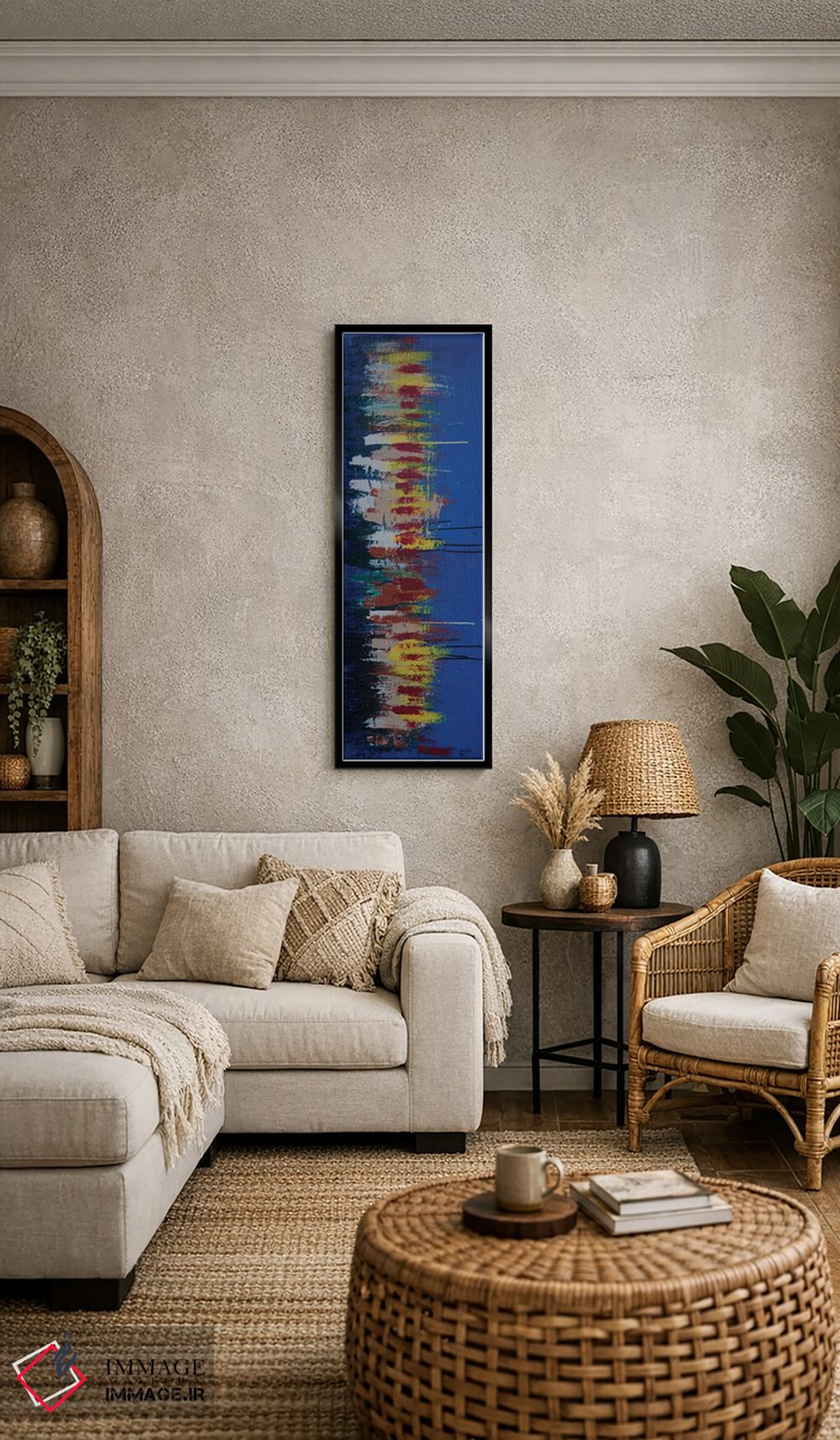 تابلو دکوراتیو زمزمه اثر شاون جیکوبز - D6B