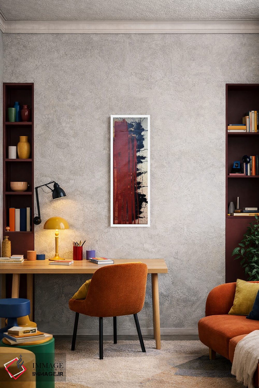 تابلو دکوراتیو راه بسته است اثر شاون جیکوبز - D4W