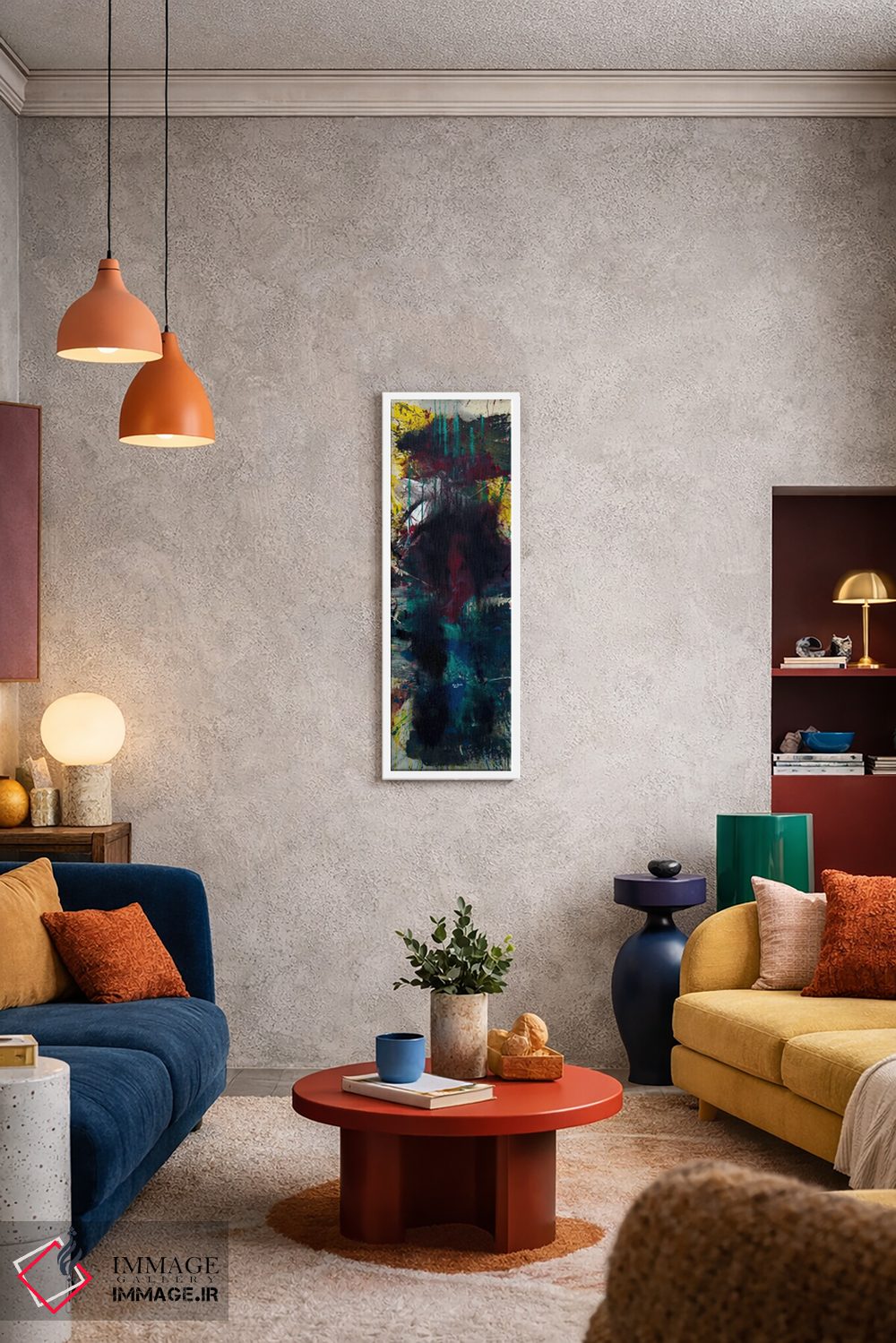 تابلو دکوراتیو ۱۲۲۰۰۷۲ اثر شاون جیکوبز - D3W