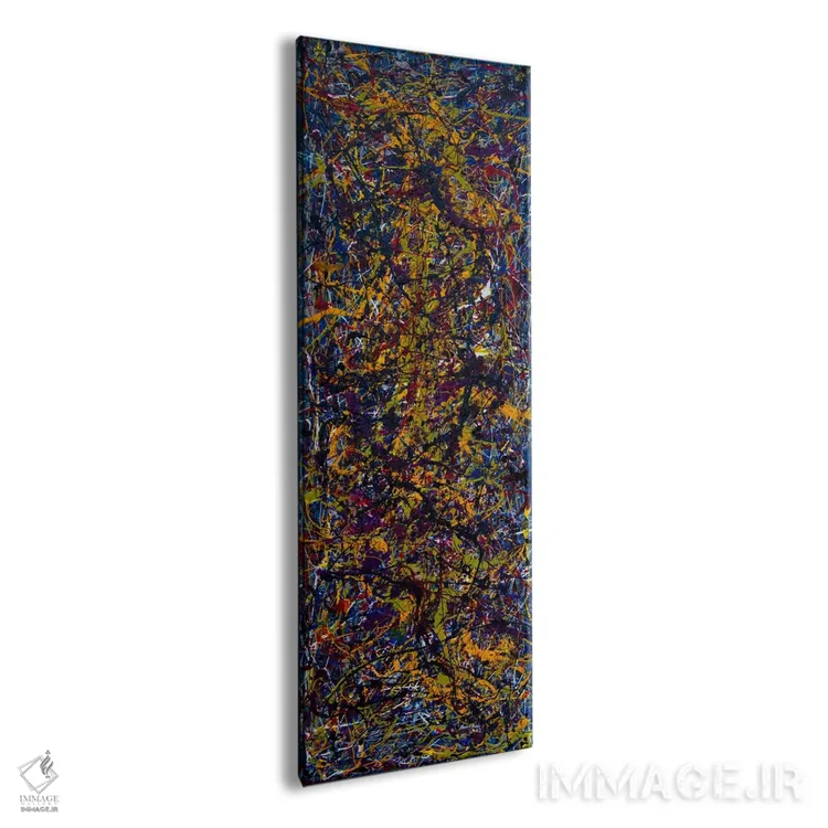 تابلو دکوراتیو حرکات شبانه اثر شاون جیکوبز - نمای پرسپکتیو محصول