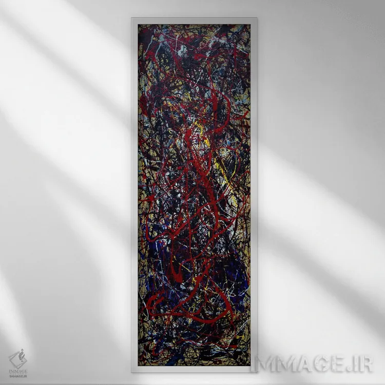 تابلو دکوراتیو عامل ناامیدی شماره ۱ اثر شاون جیکوبز - نمای قابدار سفید