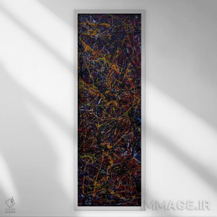 تابلو دکوراتیو موقعیت مورد توجه اثر شاون جیکوبز - نمای قابدار سفید