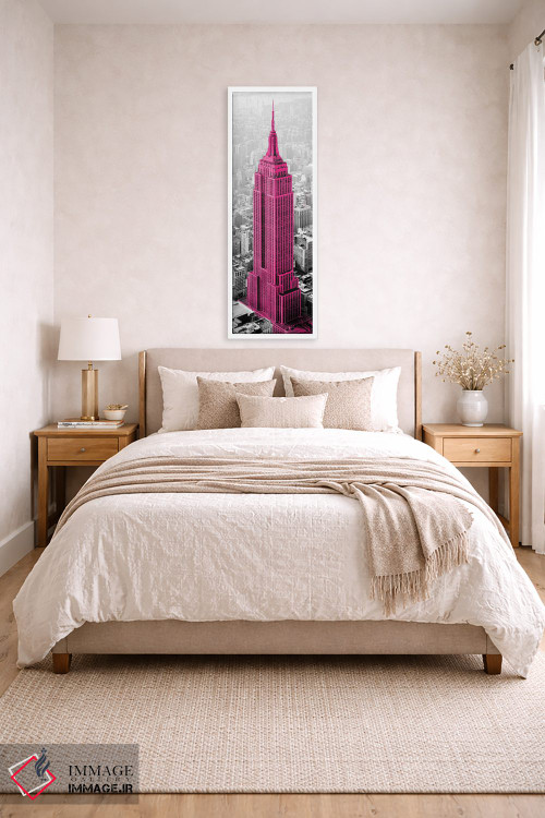 تابلو دکوراتیو حس امپایر استیت اثر شلی لیک - D3W