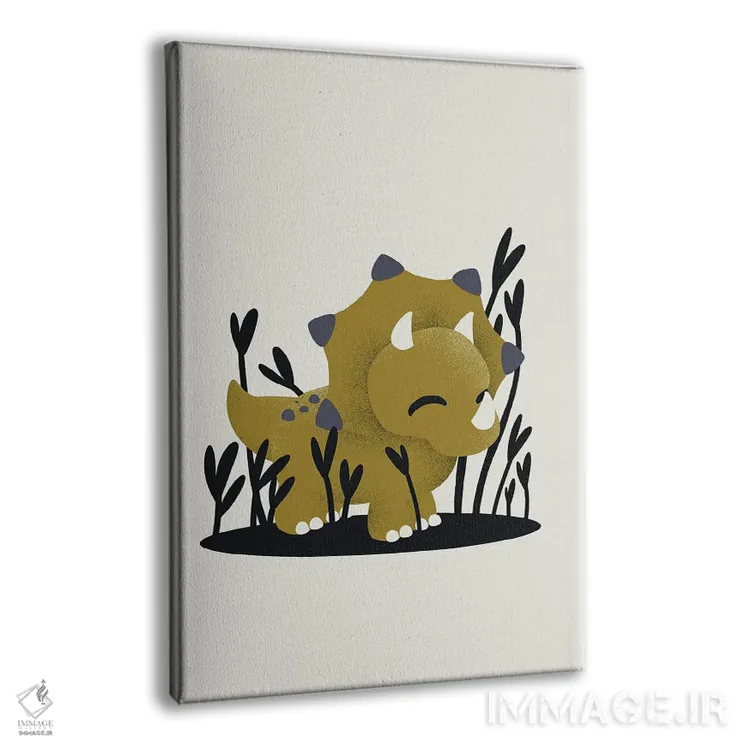 تابلو مینیمال تریسراتوپس اثر کانزیلو - نمای پرسپکتیو محصول