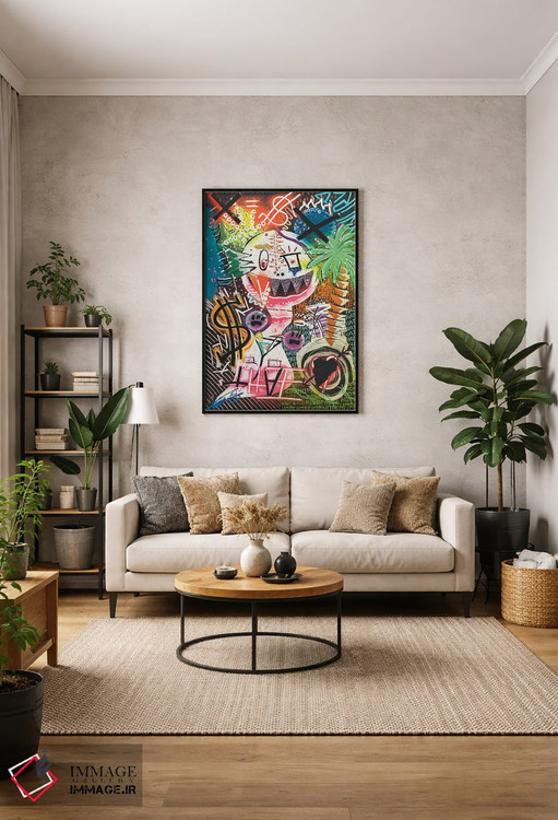 تابلو دکوراتیو شب های جنگل اثر نوا لاتار - D1B