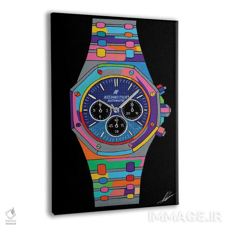 تابلو دکوراتیو اودمارس اثر نوا لاتار - نمای پرسپکتیو محصول