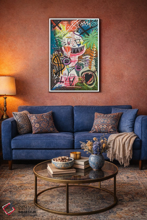 تابلو دکوراتیو شب های جنگل اثر نوا لاتار - D2W