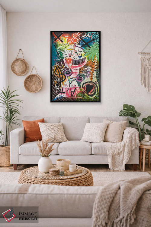 تابلو دکوراتیو شب های جنگل اثر نوا لاتار - D4B