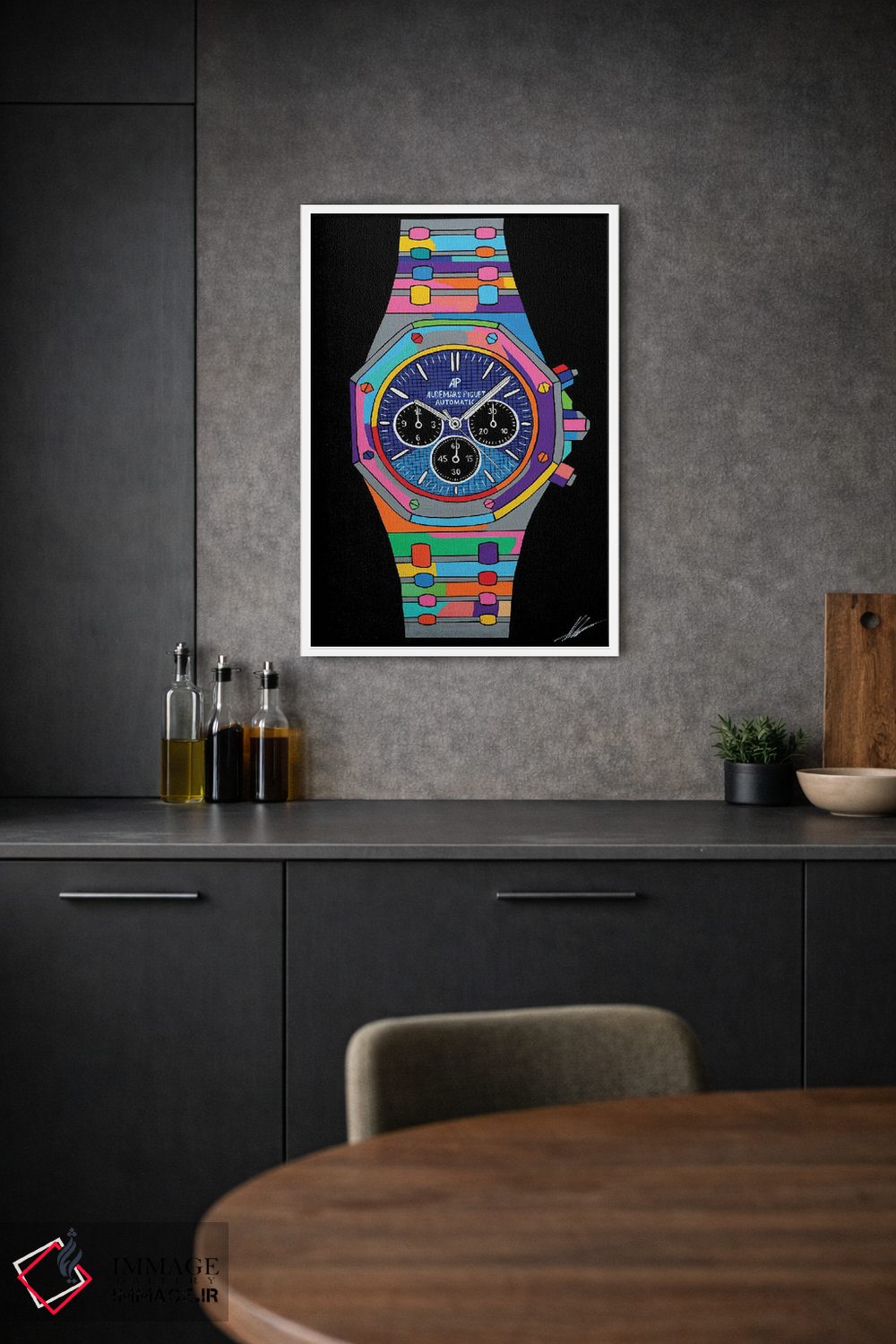 تابلو دکوراتیو اودمارس اثر نوا لاتار - D1W