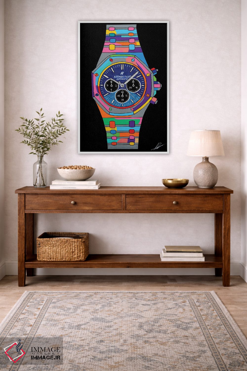 تابلو دکوراتیو اودمارس اثر نوا لاتار - D3W