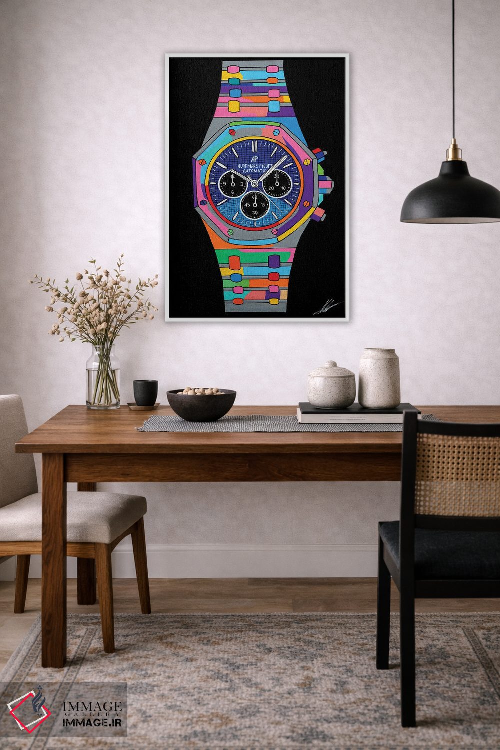 تابلو دکوراتیو اودمارس اثر نوا لاتار - D4W