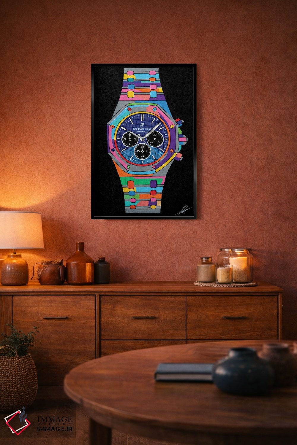 تابلو دکوراتیو اودمارس اثر نوا لاتار - D6B