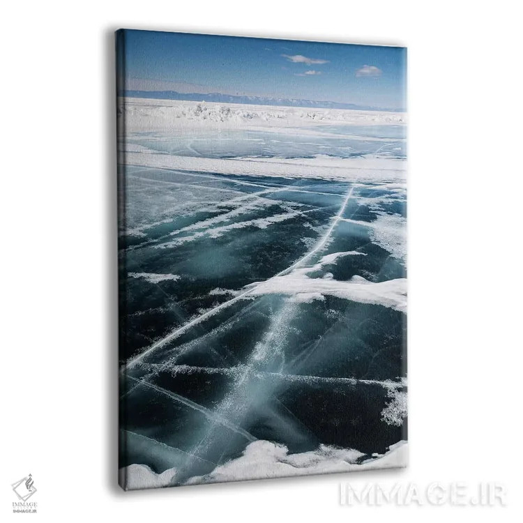 تابلو دکوراتیو دریاچه بایکال، روسیه، سیبری اثر میکولاج گوسپودرک - نمای پرسپکتیو محصول