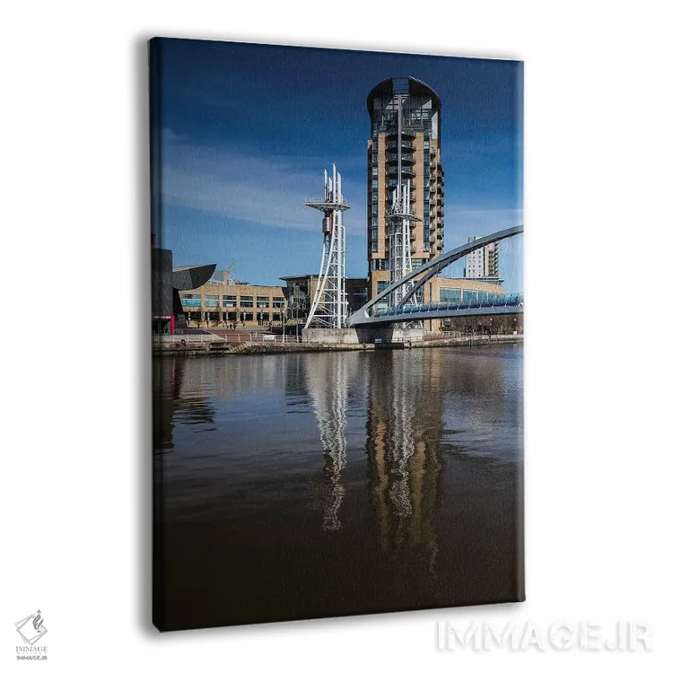 تابلو دکوراتیو مدیا سیتی، منچستر، بریتانیای کبیر اثر میکولاج گوسپودرک - نمای پرسپکتیو محصول