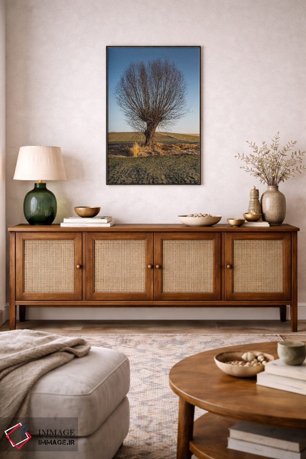 تابلو دکوراتیو بید، ماسوویا، لهستان II اثر میکولاج گوسپودرک - D3B