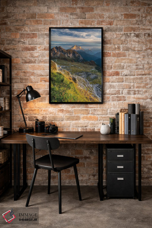 تابلو دکوراتیو ایتالیا، آلپ، دولومیت ها III اثر میکولاج گوسپودرک - D4B