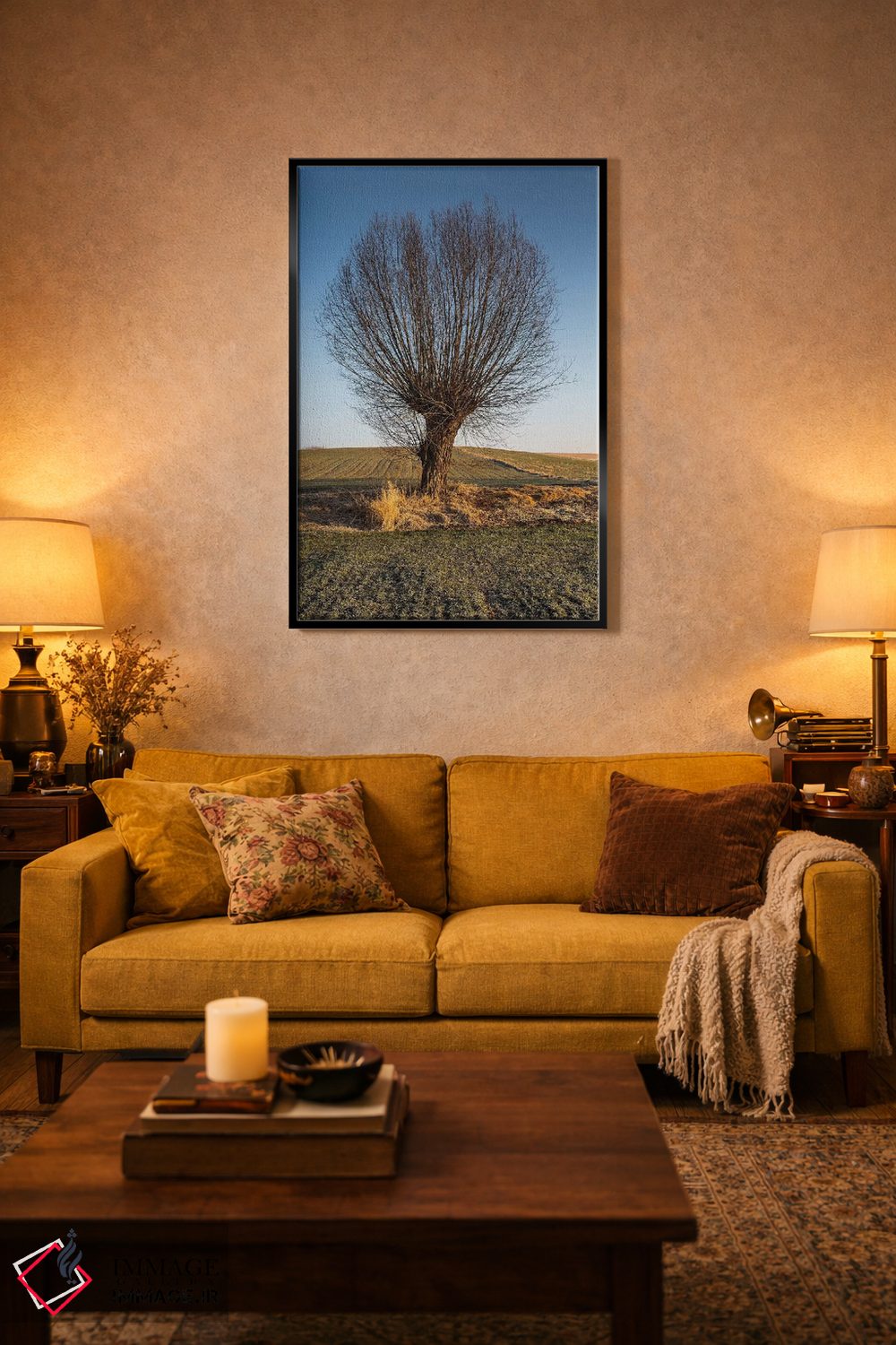 تابلو دکوراتیو بید، ماسوویا، لهستان II اثر میکولاج گوسپودرک - D4B