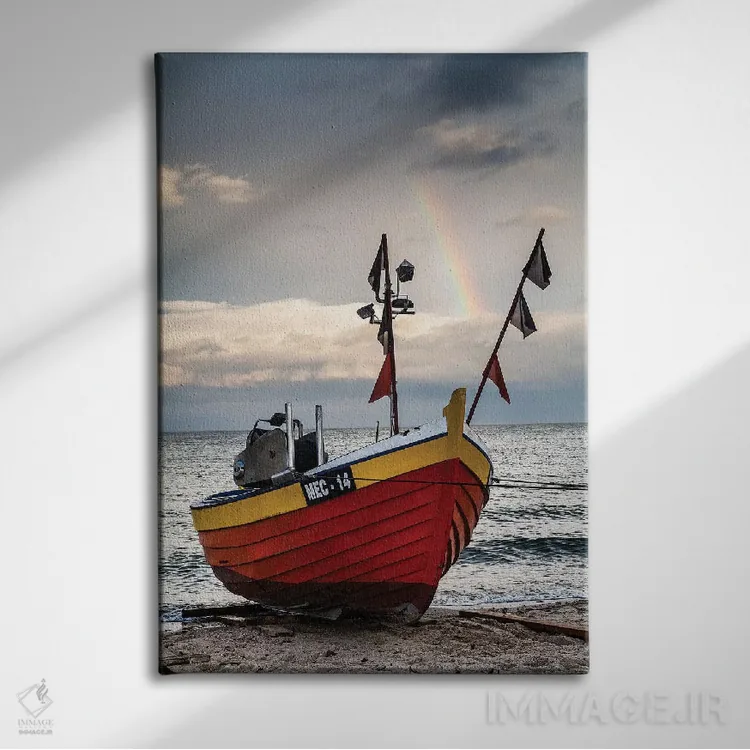 تابلو دکوراتیو اروپا، لهستان، پومرانیا، ملخلینکی VI اثر میکولاج گوسپودرک - نمای روبهرو روی دیوار