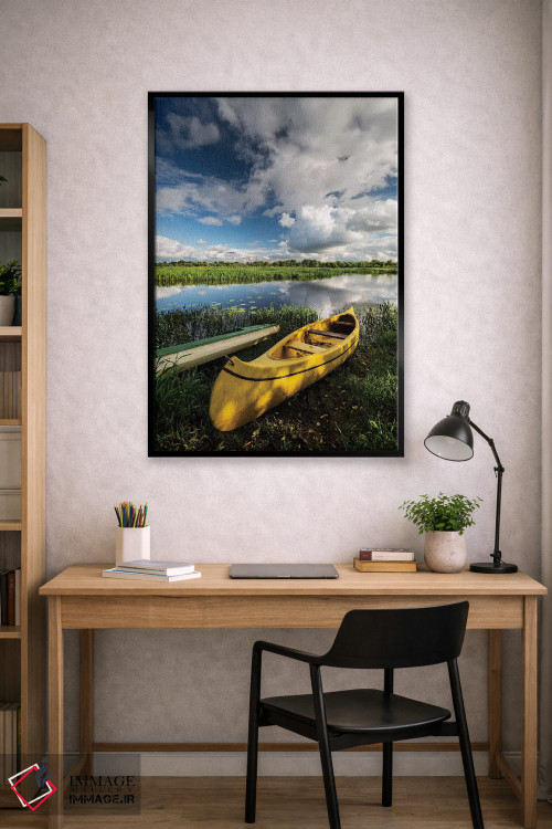 تابلو دکوراتیو لهستان، استان مازووی، رود بوگ II اثر میکولاج گوسپودرک - D2B