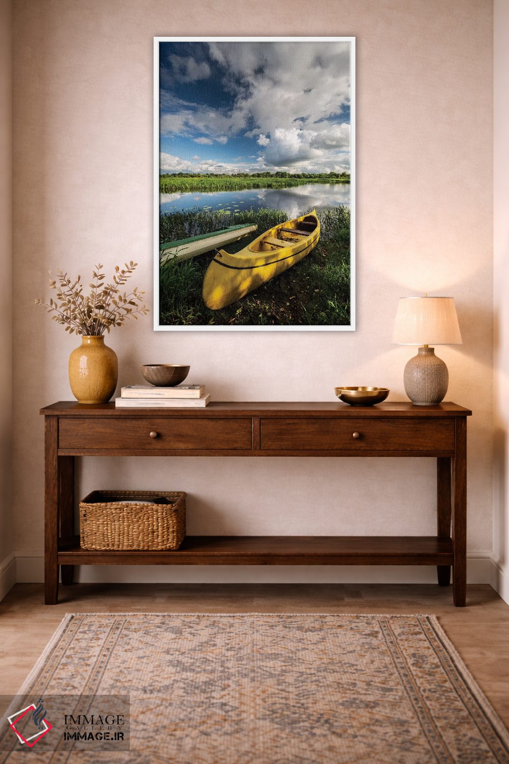 تابلو دکوراتیو لهستان، استان مازووی، رود بوگ II اثر میکولاج گوسپودرک - D3W