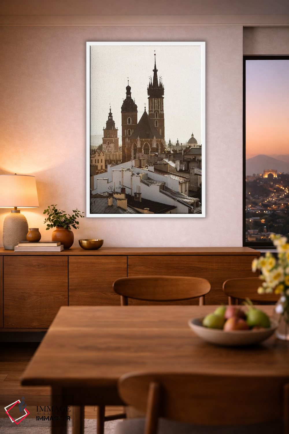 تابلو دکوراتیو لهستان، لهستان کوچک، کراکوف اثر میکولاج گوسپودرک - D2W