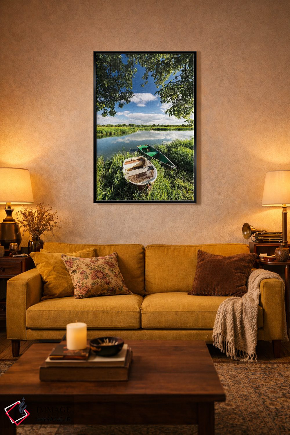 تابلو دکوراتیو لهستان، استان مازووی، رود بوگ III اثر میکولاج گوسپودرک - D5B