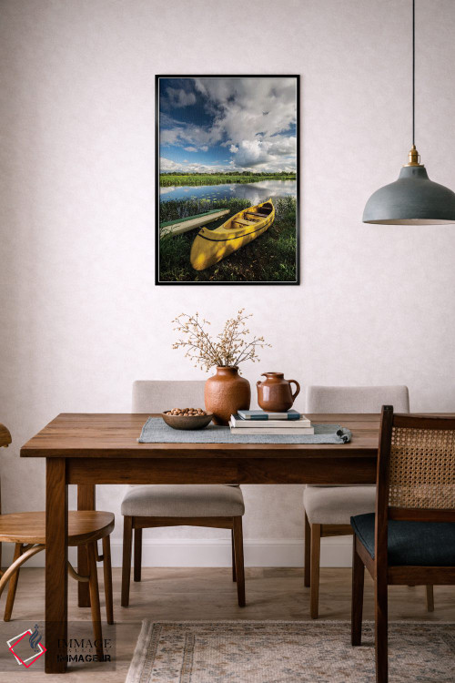 تابلو دکوراتیو لهستان، استان مازووی، رود بوگ II اثر میکولاج گوسپودرک - D6B