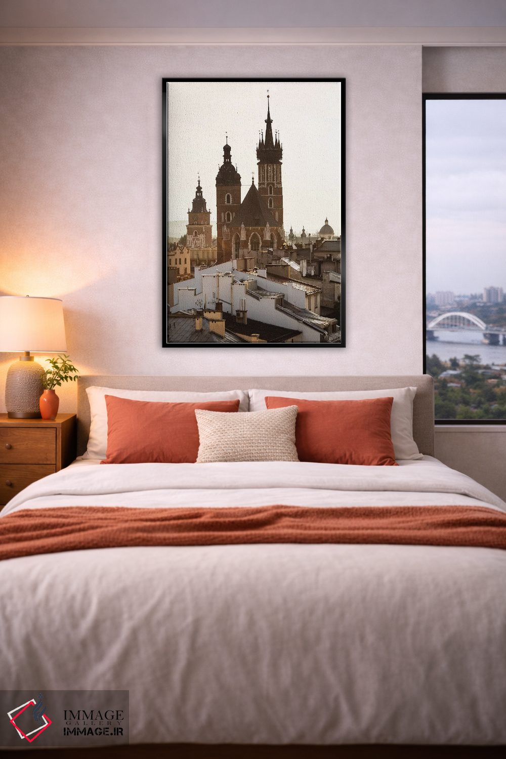 تابلو دکوراتیو لهستان، لهستان کوچک، کراکوف اثر میکولاج گوسپودرک - D5B