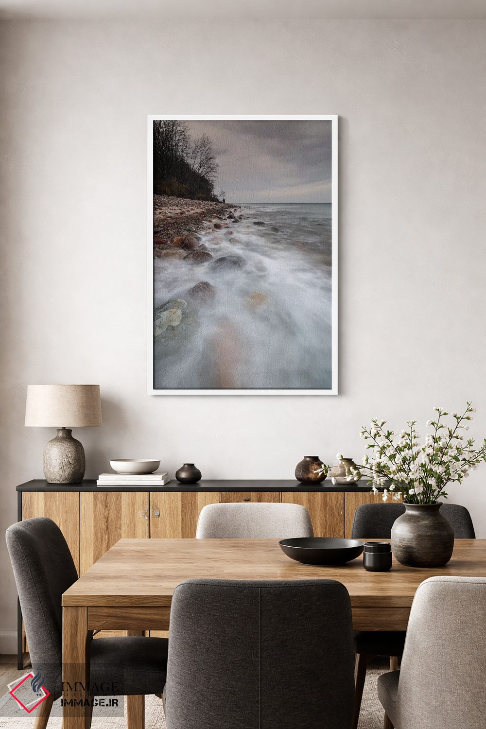 تابلو دکوراتیو اروپا، لهستان، پومرانیا، دماغه روزویه VI اثر میکولاج گوسپودرک - D3W