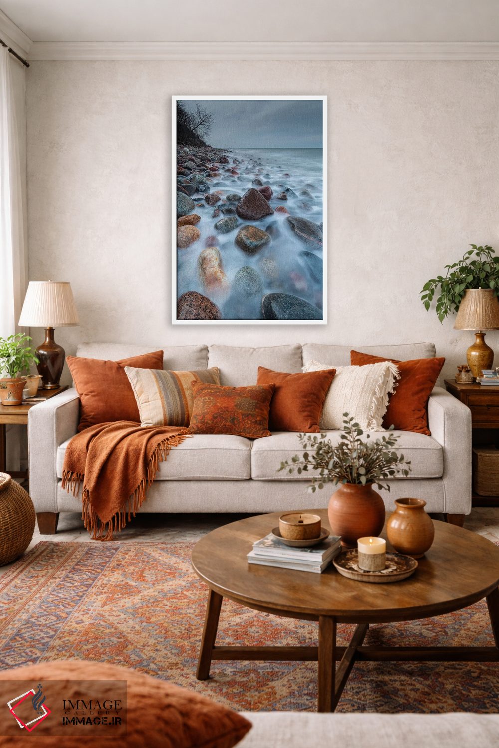 تابلو دکوراتیو Poland, Pomerania, Rozewie Cap XIV,اروپا، لهستان، پومر… اثر میکولاج گوسپودرک - D1W