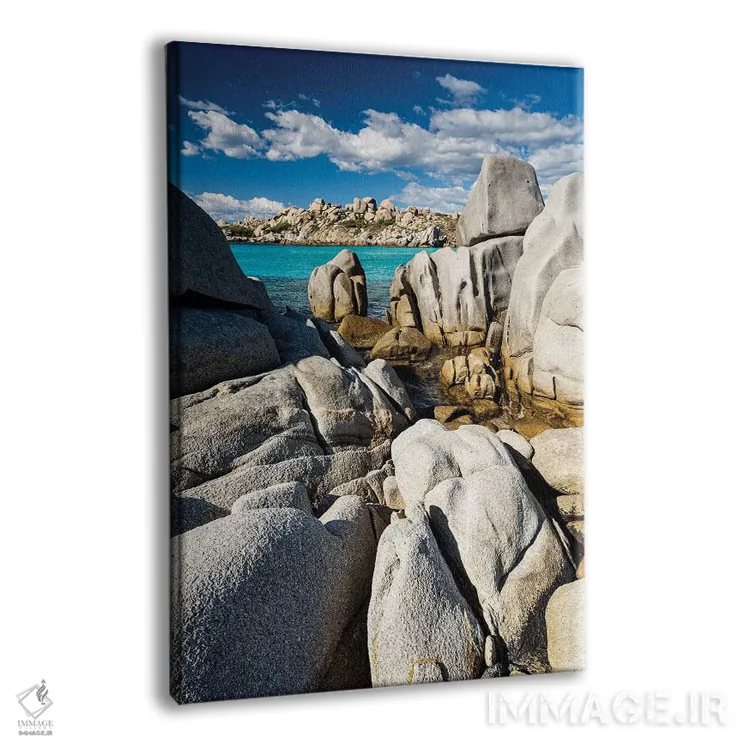 تابلو دکوراتیو فرانسه، کورسیکا، لاوتزی I اثر میکولاج گوسپودرک - نمای پرسپکتیو محصول