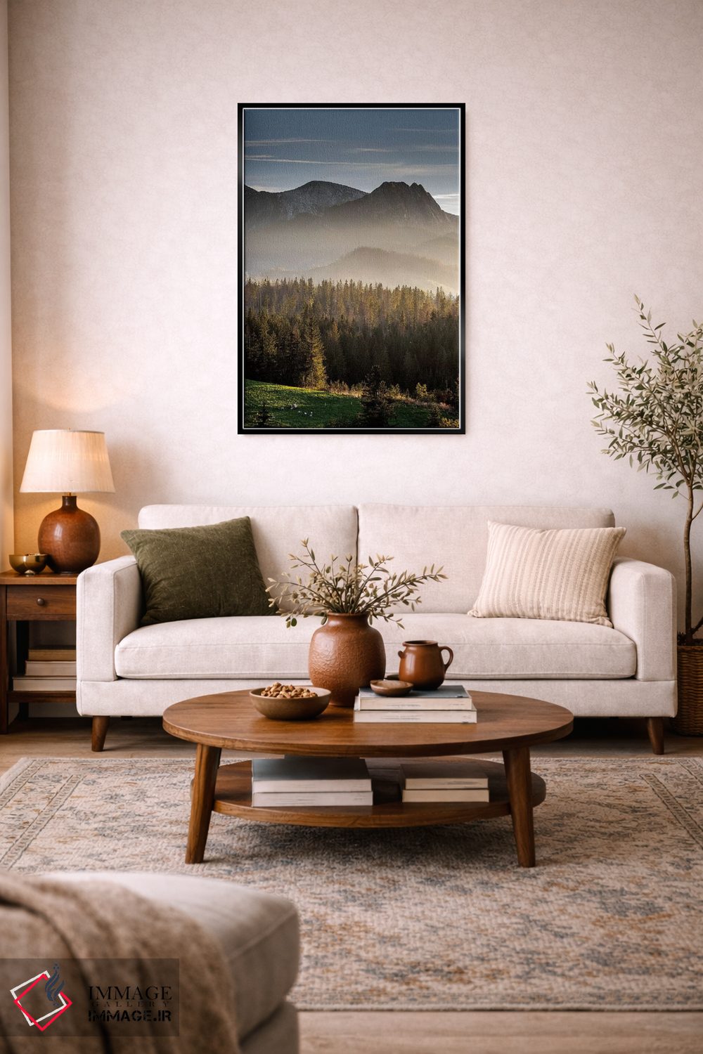 تابلو دکوراتیو اروپا، لهستان، لهستان کوچک، کوه های تاترا I اثر میکولاج گوسپودرک - D5B